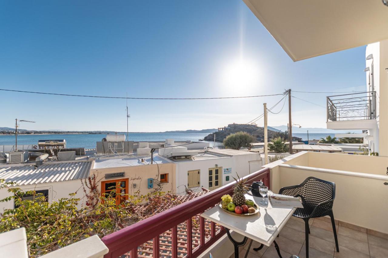 Hotel Palatia Naxos City Bagian luar foto