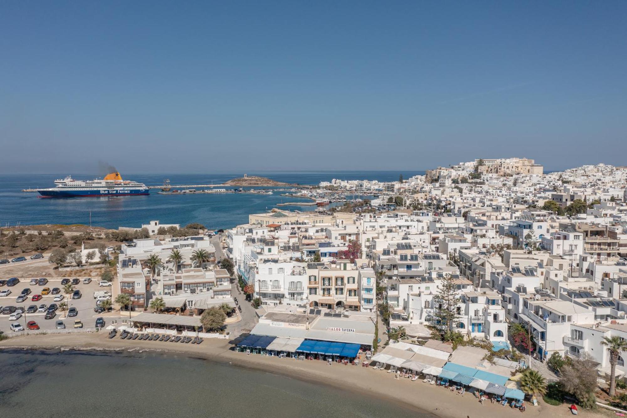 Hotel Palatia Naxos City Bagian luar foto
