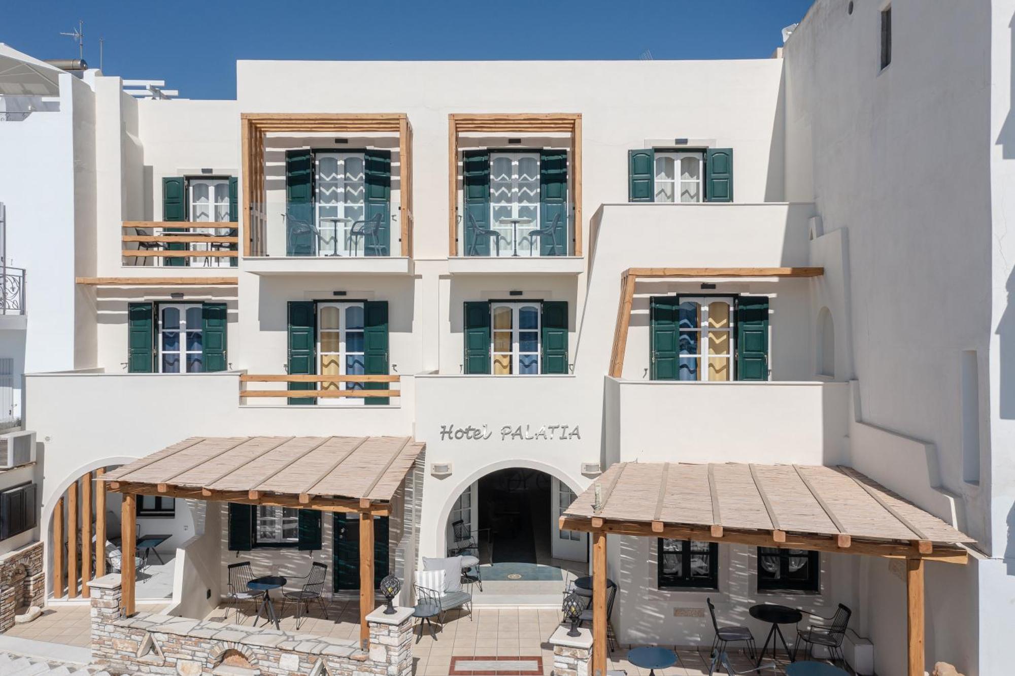 Hotel Palatia Naxos City Bagian luar foto