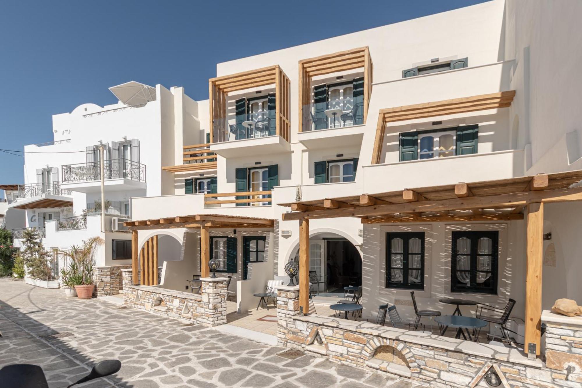 Hotel Palatia Naxos City Bagian luar foto