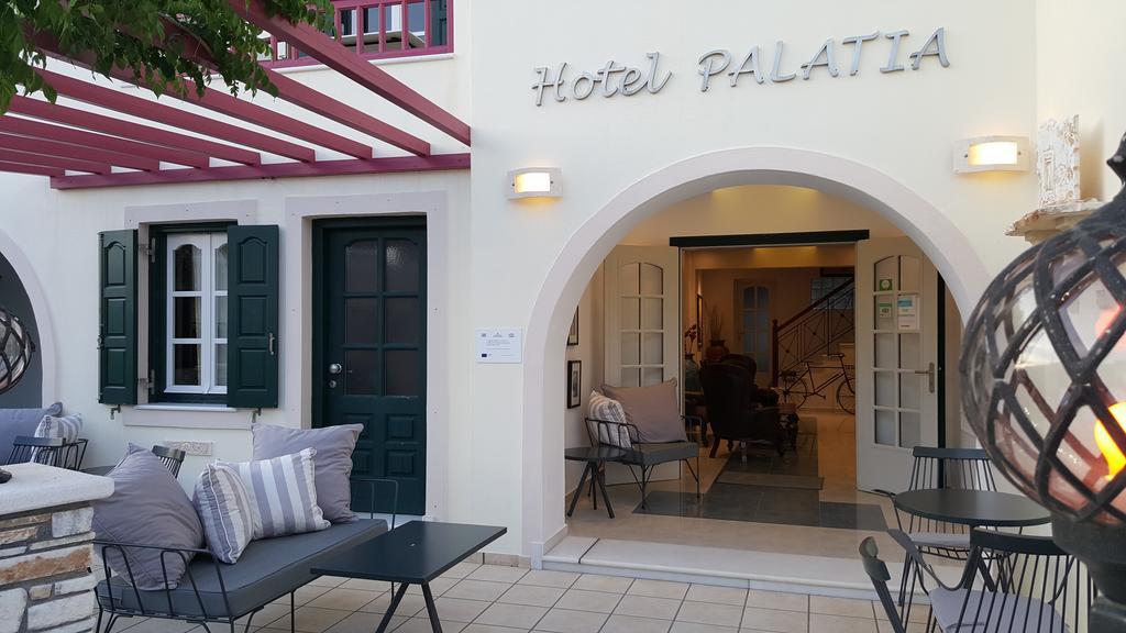 Hotel Palatia Naxos City Bagian luar foto