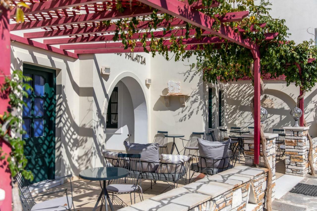 Hotel Palatia Naxos City Bagian luar foto