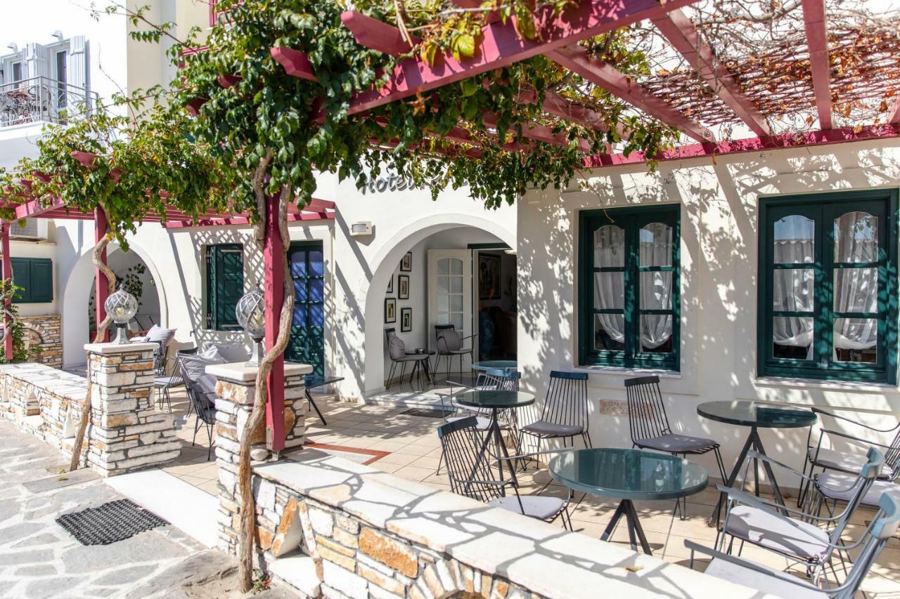 Hotel Palatia Naxos City Bagian luar foto